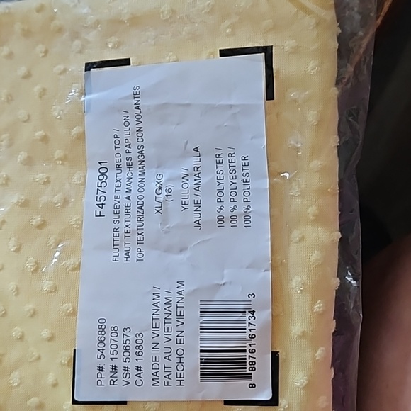 Avon studio yellow top - Picture 3 of 5